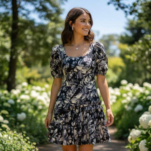 NWT En Saison Bonnie Mini Dress - Picture 11 of 11